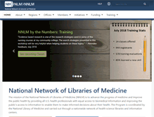 Tablet Screenshot of nnlm.gov